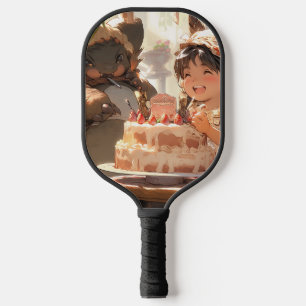 Joyful Fantasy Anime Bakery Pickleball Paddle