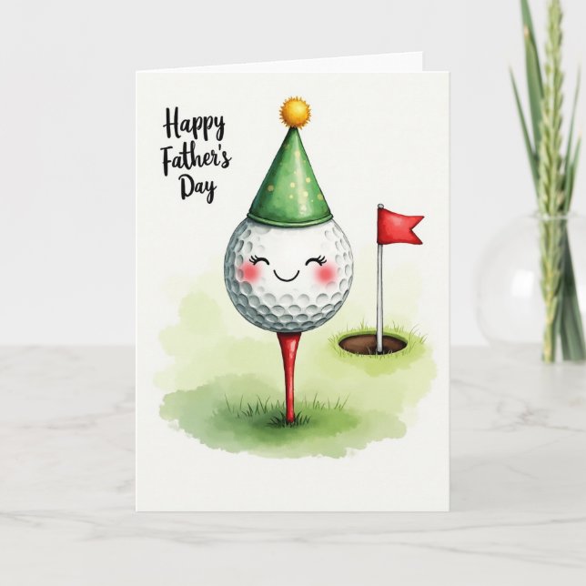 Joyful Fathers Day Art Card (Front)