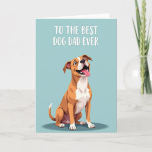 Joyful Fathers Day Pup Card