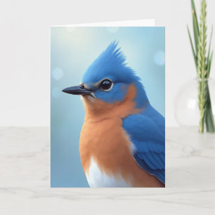 Joyful Feathered Birthday Card