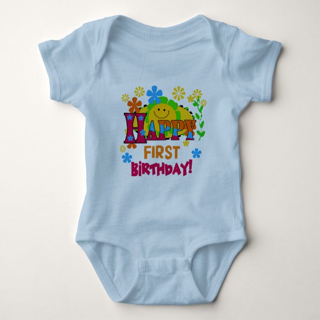 Joyful First Birthday T-shirts and Gifts (Front)