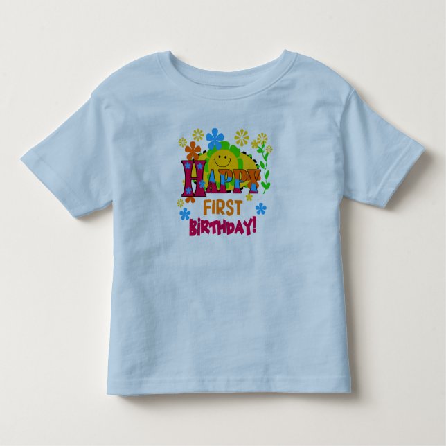 Joyful First Birthday T-shirts and Gifts (Front)