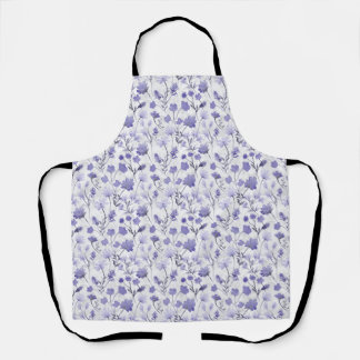 Joyful Flora Apron - Lilac
