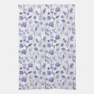 Joyful Flora Kitchen Towel - Lilac