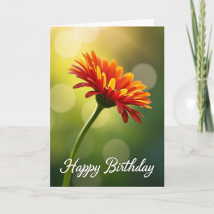Joyful Flower Birthday Card