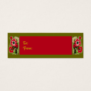 Joyful Flowers Gift Tag