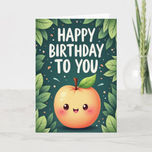 Joyful Fruit Birthday Card