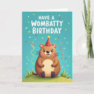 Joyful Furry Creature Card
