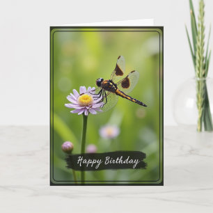 Joyful Gold Insect Birthday Card