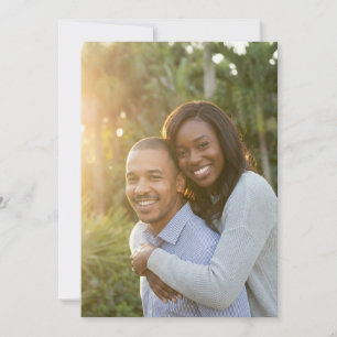 Joyful Green Outdoor Photo Invitation