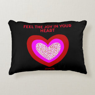 Joyful Heart Accent Pillow