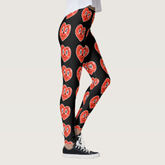 Joyful Heart All-Over Print Leggings