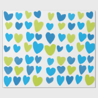 Joyful Heart Holiday Wrapping Paper
