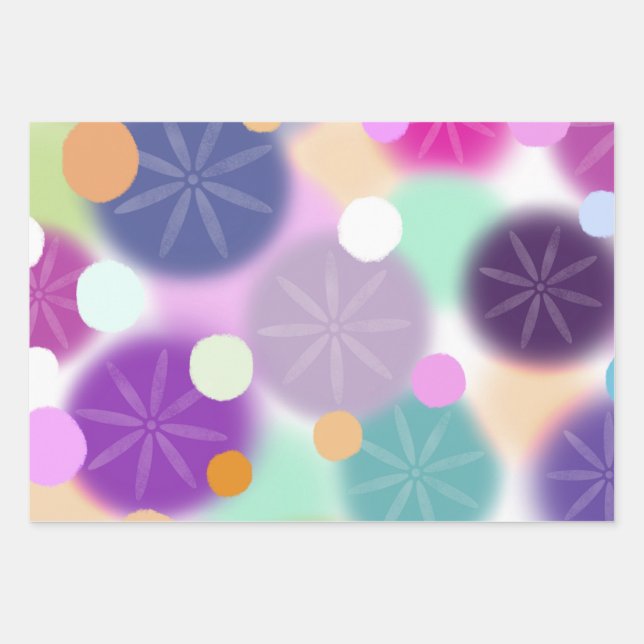 Joyful Heart Holiday Wrapping Paper Collection (Front)