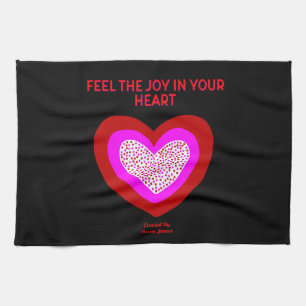 Joyful Heart Kitchen Towel