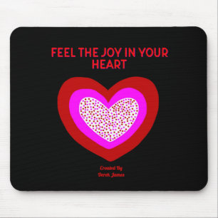 Joyful Heart Mouse Pad