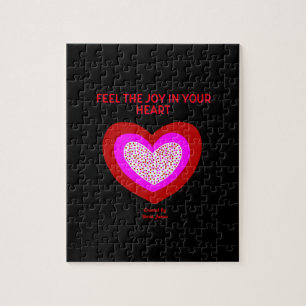 Joyful Heart Puzzle (110 Pieces)