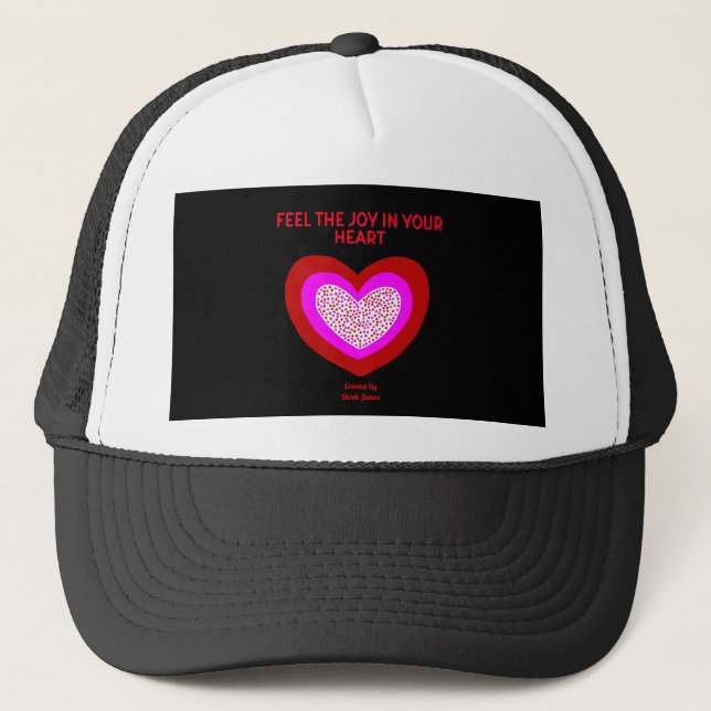 Joyful Heart Trucker Hat (Front)