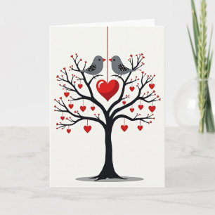 Joyful Hearts Tree Card