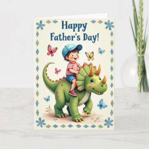 Joyful Herbivore Fathers Day Card
