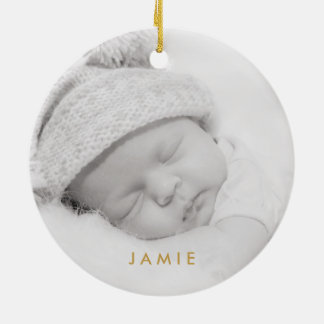 Joyful Holiday Ceramic Ornament