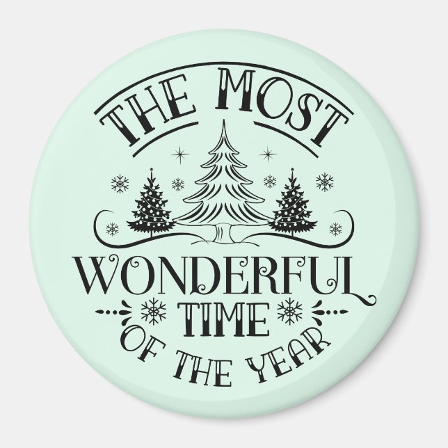 Joyful Holiday Magnet (Front)