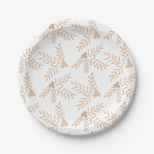Joyful Holiday Paper Plate