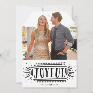 Joyful! Holiday Photo Card
