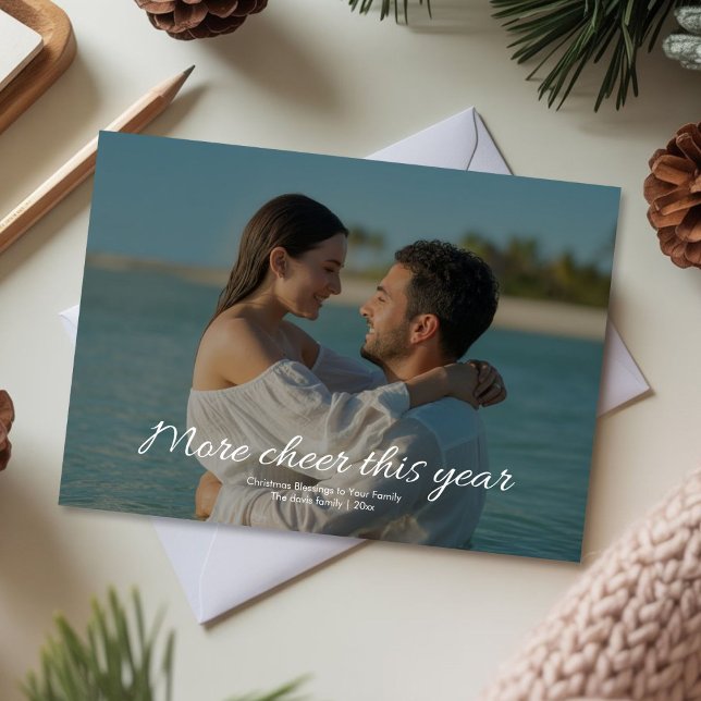 Joyful Holidays Together – More Cheer This Year Co Holiday Card (Creator Uploaded)