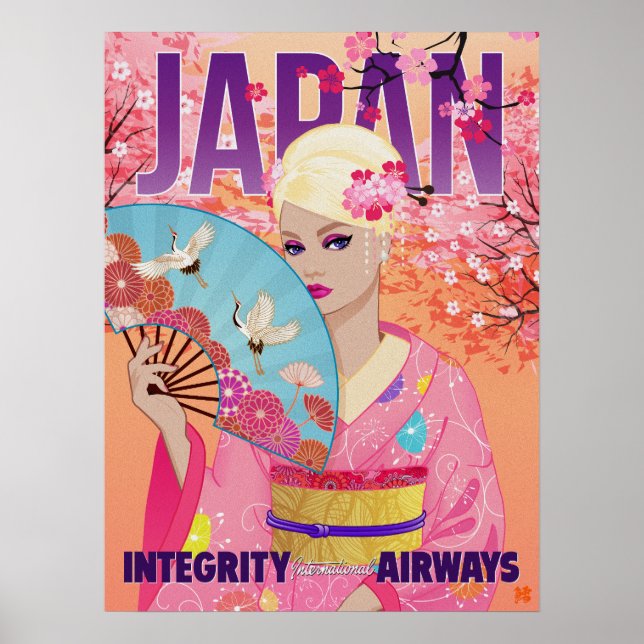 Joyful in Japan Poster (Front)