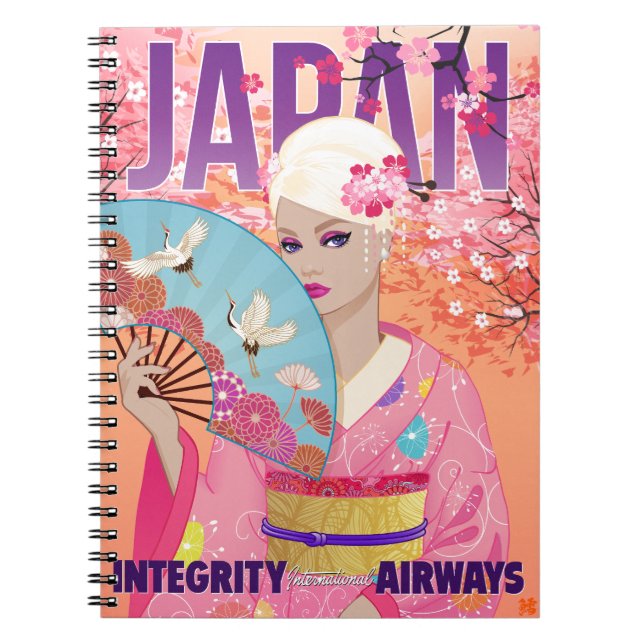 Joyful in Japan small notebook (Front)