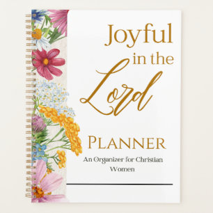 Joyful in the Lord Planner