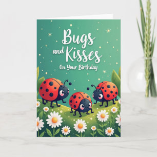 Joyful Insect Trio Card