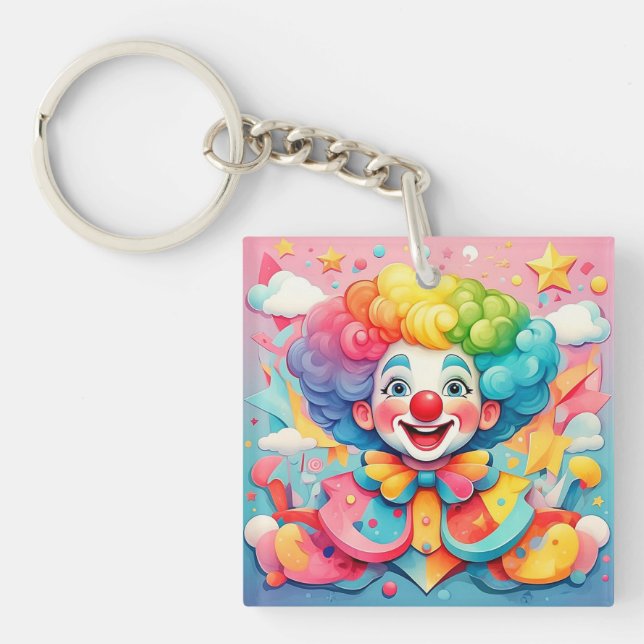 " JOYFUL JESTER " KEY RING (Front)