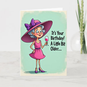 Joyful Ladys Birthday Card