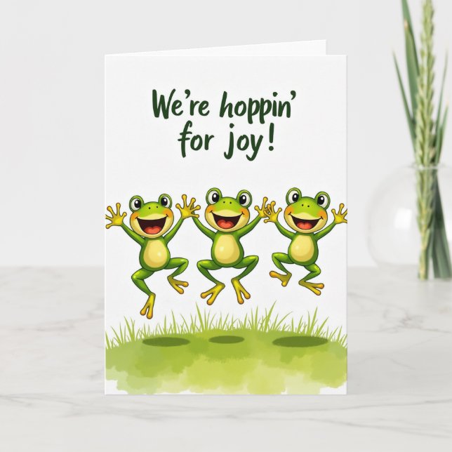 Joyful Leap Fathers Day Card (Front)