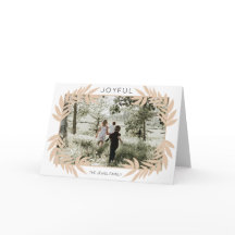 Joyful Leaves Greeting Cards