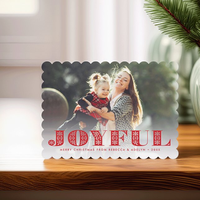 Joyful Moment | Holiday Photo Card (Creator Uploaded)
