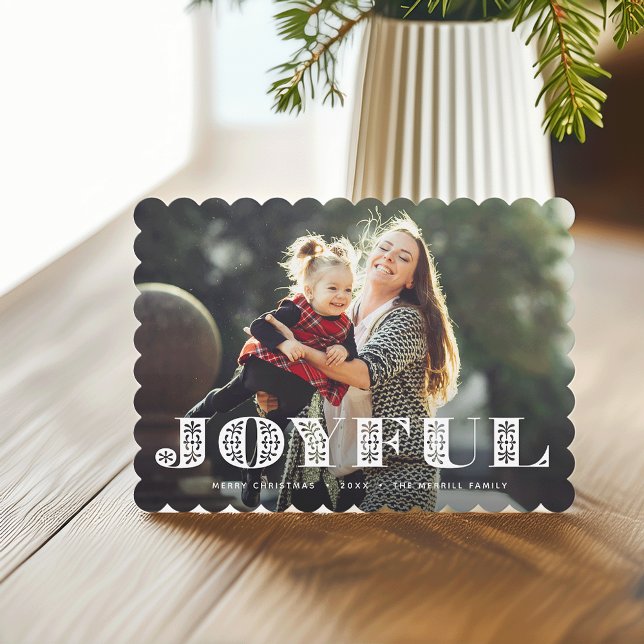 Joyful Moment | Holiday Photo Card (Creator Uploaded)