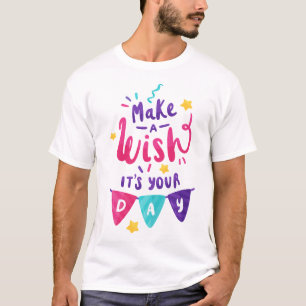 Joyful Moments, Colourful Confetti: Happy Birthday T-Shirt