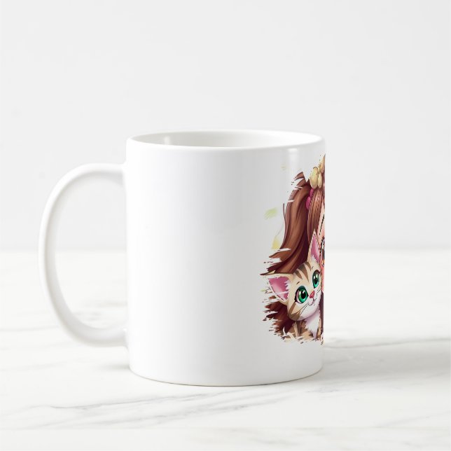 Joyful Moments with My Kitties Coffee Mug (Left)