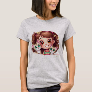 Joyful Moments with My Kitties T-Shirt