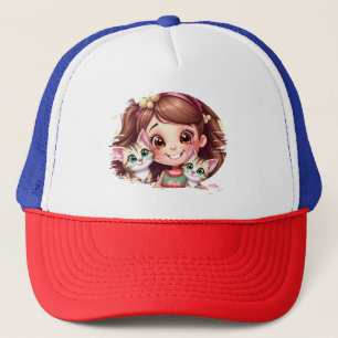 Joyful Moments with My Kitties Trucker Hat
