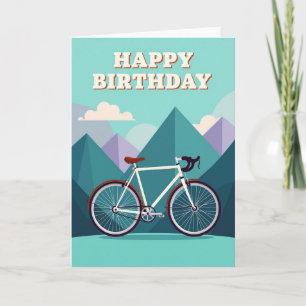 Joyful Mountain Birthday Card