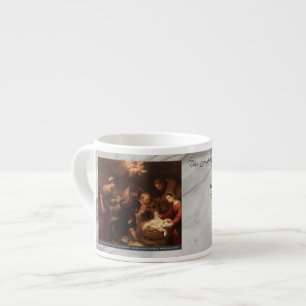 Joyful Mysteries of the Rosary Item #3: Nativity Espresso Cup