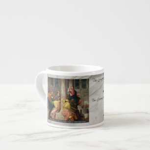 Joyful Mysteries of the Rosary Item #5: Finding Espresso Cup