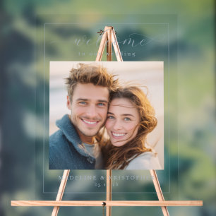 Joyful Natural Minimalist Photo Acrylic Sign