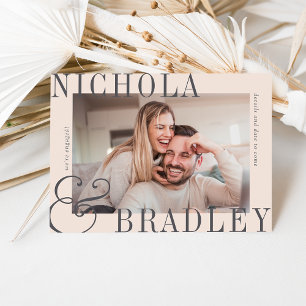 Joyful News Photo Engagement Announcement