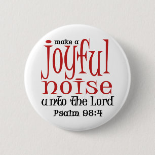 Joyful Noise 6 Cm Round Badge