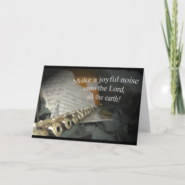 Joyful Noise customise inside card (Front)